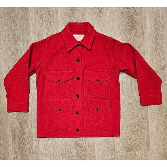 vintage Filson Mackinaw wool cruiser jacket